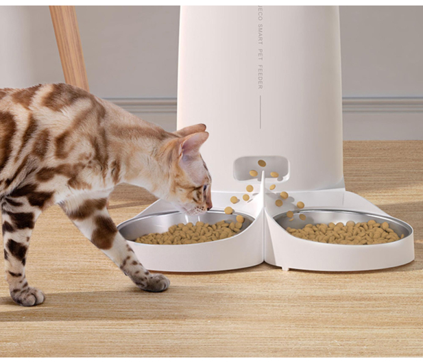 Rojeco INTELIGENTNY DOZOWNIK KARMY 4L AUTOMATIC PET FEEDER WIFI VER - 1514979 - zdjęcie 7